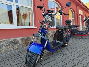 Elektrokoloběžka Lera Scooters C2 2000W Modrá - 12