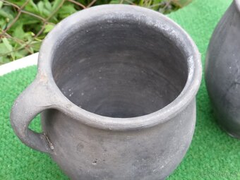 Historické keramické mísy na chalupu, šest kusů - 12