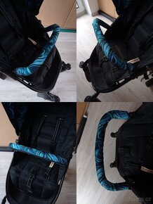 Potah klasický univerzální na madla kočárku - 12