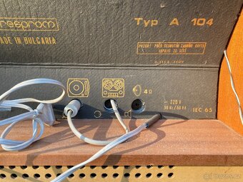 rádio staré rádio gramofon gramorádio velké staré audio - 12