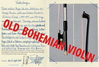 Starý německý smyčec od Chr. Fr. Wilh. Knopfa c.1830 - 12