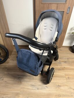 Kočárek Noordi Fjordi II 2v1 Jeans Blue - 12