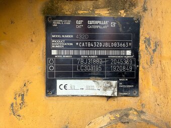 CAT Caterpillar 432 D - 12