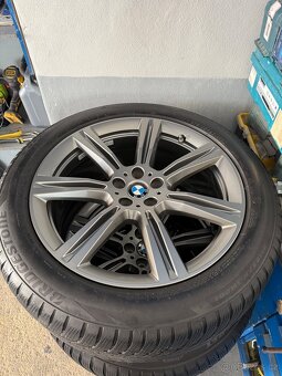 ALU ORG. BMW 4KS +ZIMNÍ PNEU BRIDGESTONE  ROZMĚRY 275/45R20 - 12