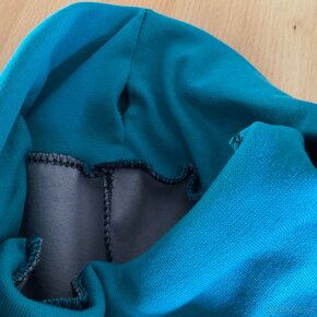 NOVÉ- handmade Soft kalhoty +čepice Unuo- 86 + S - 12