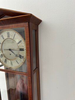 Nástěnné hodiny biedermeier, empír - dachle. - 12