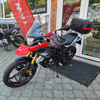 BMW G 310 GS, ČR, Padací rám, Vyšší plexi, Zadní kufr - 12