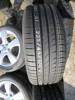 Alu kola škoda octavia II 225/45R17 7x17 5x112 PEGASUS - 12