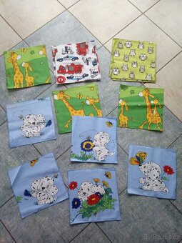 Povlečení, prostěradlo, deka, polštář, osuška, kapesník - 12