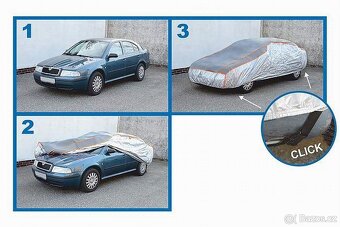 OCHRANNÁ PLACHTA PROTI KROUPÁM NA OSOBNÍ VOZIDLO VELIKOST M. - 12