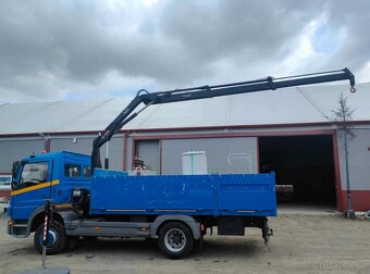 Mercedes-Benz ATEGO 12.220L - 4x2 - Valník+HR-HIAB 066B-2CL - 12