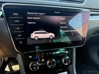 Škoda Superb 3 L&K kombi r.v. 2022 dsg 2.0TDi 110kw webasto - 12