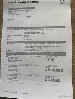 MAZDA 3 2.0 88 KW - JEN 52 000 KM - BENZÍN - 12