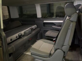 VW Multivan T5 2.0 TDI 103kW,7.sedadel,Webasto,Tažné. - 12