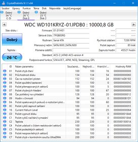 Pevný disk WD Gold - 10TB - poslední 4 kusy k dispozici - 12