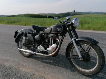 Matchless G80 ,r.v.1952,cena je včetně přihlášení a bíléSPZ - 12