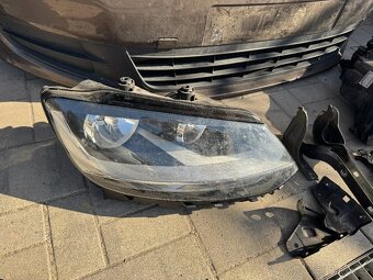 VW Sharan 7N kapota nárazník světlo blatník chladičová stěna - 12