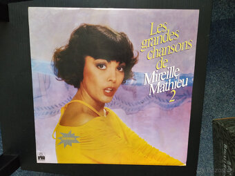 Aznavour Becaud Mathieu LP desky - 12