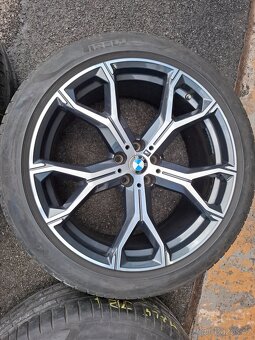 Originál letní sada 21" BMW G05, X5, X6 style 741M - TOP - 12