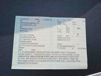 Volkswagen ID.4 Pro 150kw,matrix,panorama,tažné, 360°kamery - 12