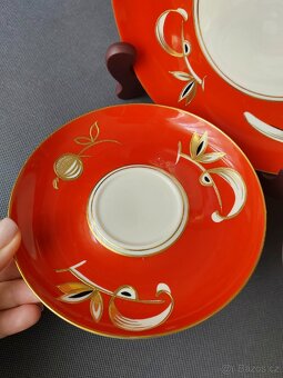 Sběratelský ručně malovaný porcelánový set Wallendorf - 12