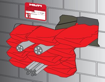 Bezpečnostní požární ucpávky HILTI - 12