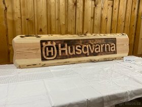 Dřevěné tabule s nápisy... KTM Husaberg Husqvarna Yamaha.. - 12