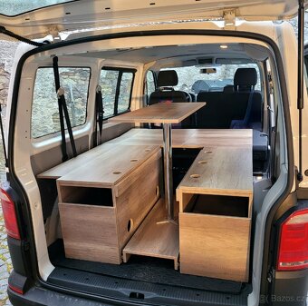 Vestavba minibus dodávka pick up kempovací vestavba - 12