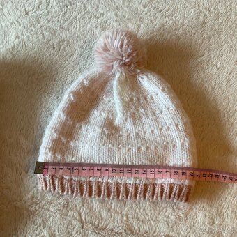 3x dívčí čepice- Lindex, HM, bez značky- 92-104 - 12