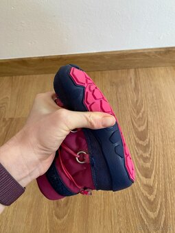 Zimní barefoot boty Affenzahn snowboot econyl snowy flamingo - 12