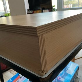 Rohová PC polička- 40 x 40 x 56 cm - 12