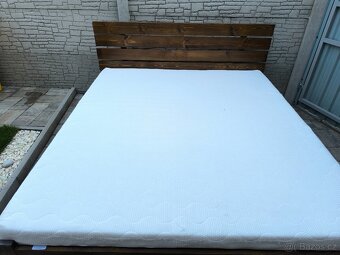 Prodám manželskou postel + Matrací + Šuplíky - 12