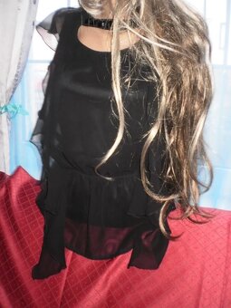 tunika#spolecenska# cerna # Orsay # volanky # halenka - 12