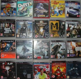 Sbírka her na PS3 Různé: dětské, bojovky, FPS, rarity. Brno - 12