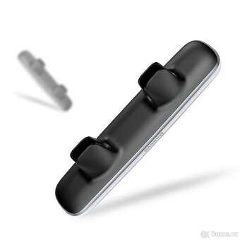 BASUES Double Clip Vehicle Mount Horizontal Type Black - 12