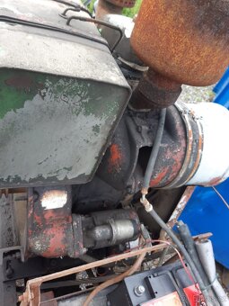 /Malotraktor/ naftový MOTOR Slavia 1st 120 - 12