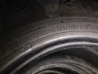 ZIMNÍ PNEU céčkové 235/65/16 C a 215/65/16 C zimnì R16C - 12