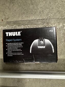 Příčníky Thule Wingbar 961 + Rapid system 753 - 12