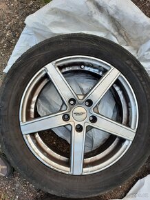 Hliníkové ráfky a letní pneumatiky značky NEXEN 215/60R17 - 12