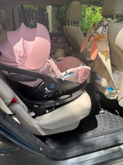 Autosedačka Cybex platinum T cloud růžová - 12