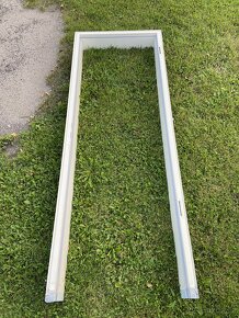 Dveře z masivu se zámkem a nerezovým kováním 735 x 2090 mm - 12