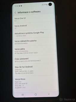 Prodám mobil Samsung Galaxy S10 - 12