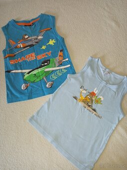 Letní set 98-104 ( trička, kraťasy, tílka, pyžama) - 12