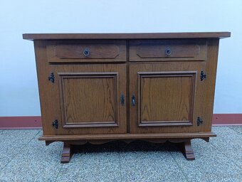 Selská komoda, nábytek z masívu - 12