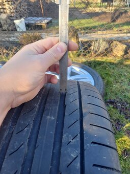 VW Alu kola 7J 17 et 42 originál, rozteč 5x112 - 12