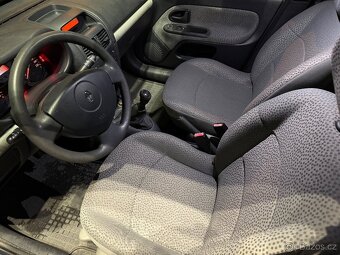 Renault Clio 1,2i (2006) nové v ČR, najeto 90 tis.km - 12