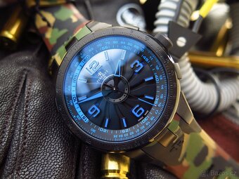 Nové hodinky Perrelet, aktuální model Pilot originál hodinky - 12