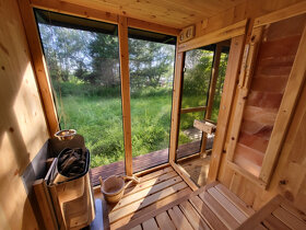 Panoramatická sauna Horizont M4 - 12