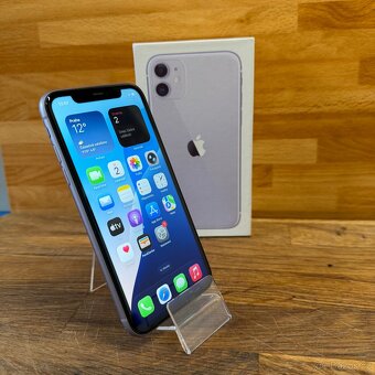 IPhone 11 128GB, fialový (12 měsíců záruka) - 12