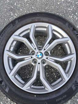 Pěkná orig alu kola BMW X4, X3, Michelin 245/50/19 - 12
